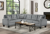 8202GRY*SC 2-Piece Reversible Sectional HE